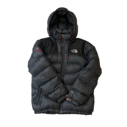 The North Face 800 Summit Series Black/Grey Down Puffer Jacket Large