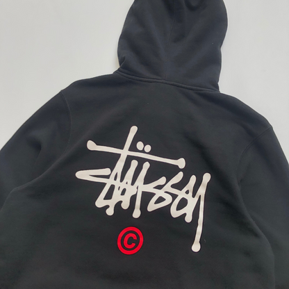 Stussy Vintage Black Hoodie Small