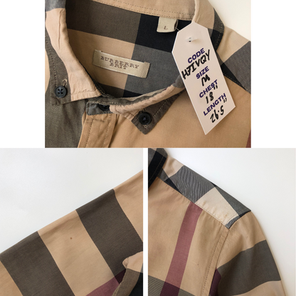 Burberry Brit Vintage Nova Check Shirt Medium