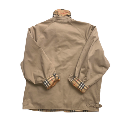 Burberrys Vintage 1990s Harrington Nova Check Jacket Large