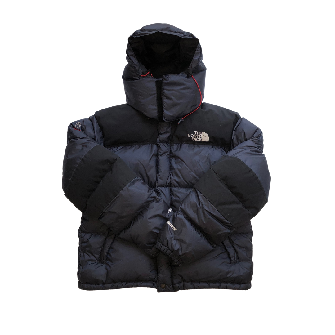 The North Face Summit Series Baltoro 700 Navy Black Down Puffer Jacket VICE Football Store