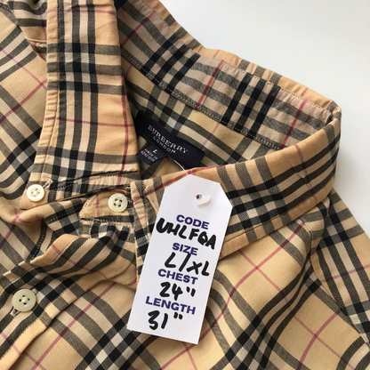 Burberry Vintage 2000s Nova Check Shirt Large/XL