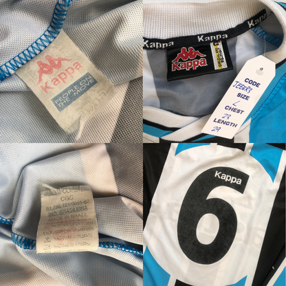 Gremio 1999/2000 Original PLAYER ISSUE Kappa Home Football Shirt Large