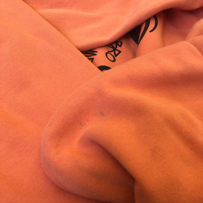 Stussy Vintage Orange Hoodie Medium