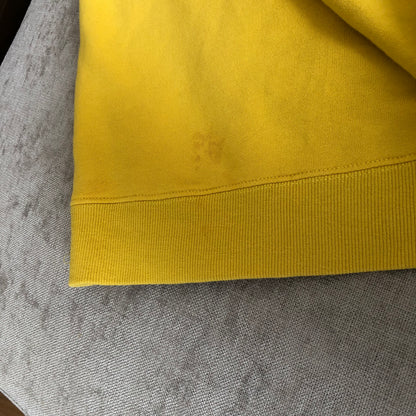 Stussy Vintage Yellow Hoodie XL